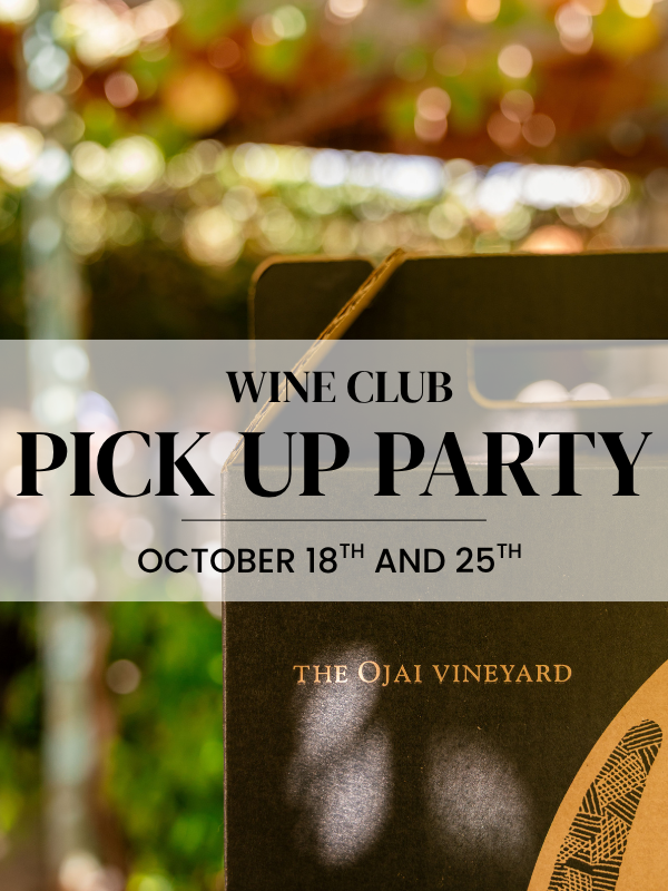Fall 2026 Wine Club Pick Up Party